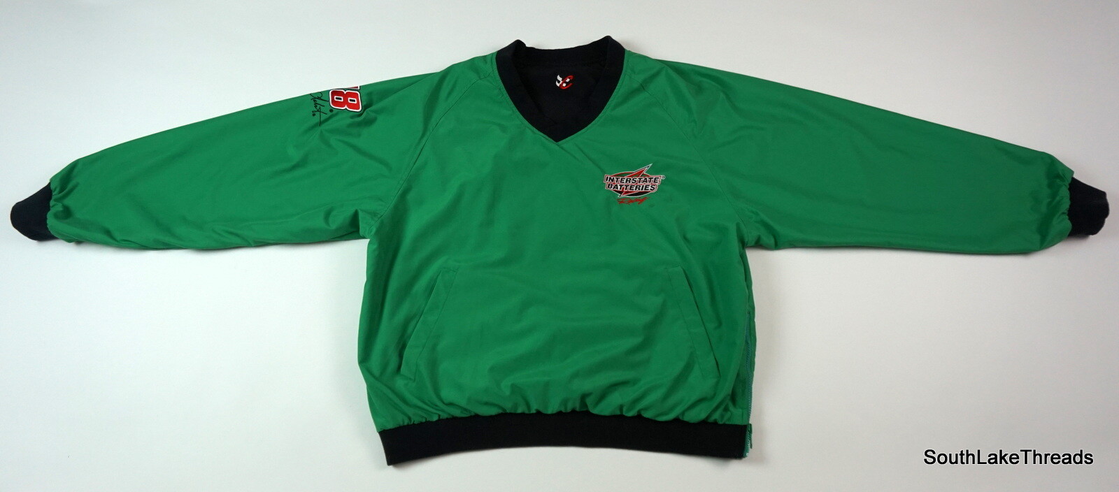 Interstate Batteries Racing #18 Bobby Labonte Reversible Windbreaker Pullover XL
