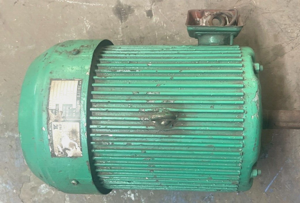 YASKAWA ELECTRIC INDUCTION MOTOR 3 PHASE 1710 RPM 4 POLE YASKAWA ELECTRIC INDUCTION MOTOR 3 PHASE 1710 RPM 4 POLE