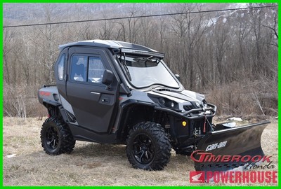 2016 Can-Am Commander 1000 XT MUST SEE LOADED CAB PLOW MANY EXTRAS