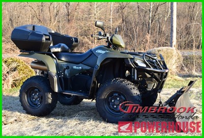 2017 Suzuki Kingquad 750Axi Tons of Extras Must See Ready for Snow or play