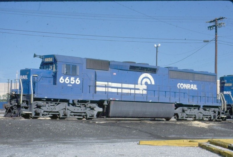 CR 6656 SD45-2, Altoona, Pa, 05/86; Kodachrome Original | eBay