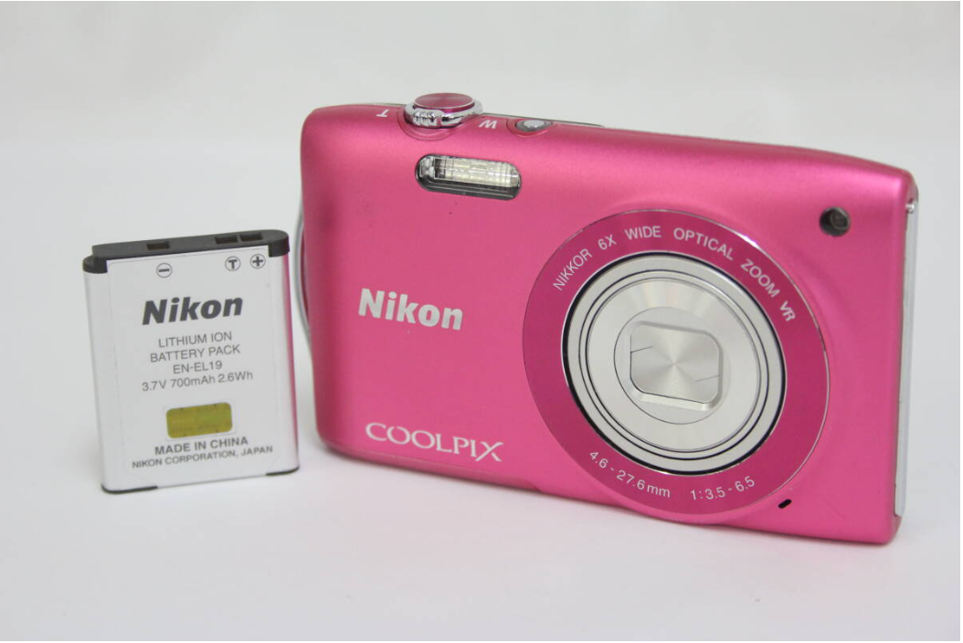 Nikon COOLPIX S3300 ピンク MINT] Nikon COOLPIX S3300 Strawberry Pink 16.0MP Camera From