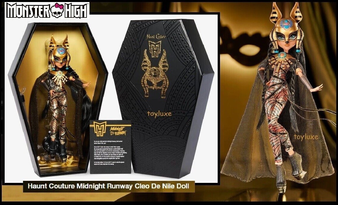 Mattel Creations Monster High Haunt Couture Midnight Runway