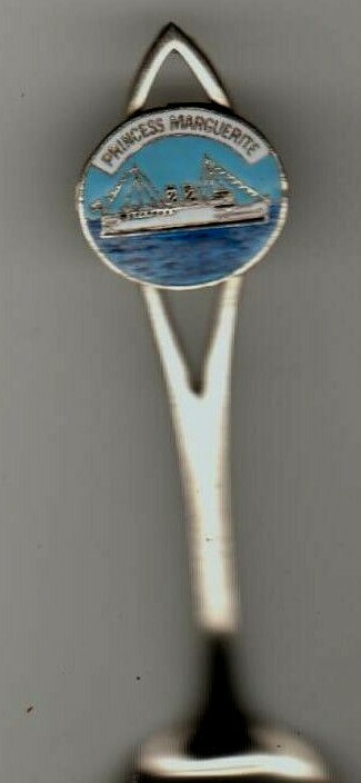 SS Princess Marguerite Ocean Liner Bread Souvenir Spoon British Columbia Canada