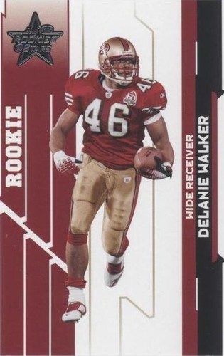 2006 Leaf Rookies & Stars Delanie Walker #231