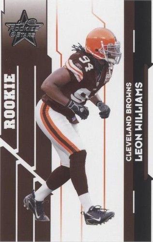 2006 Leaf Rookies & Stars Leon Williams #141