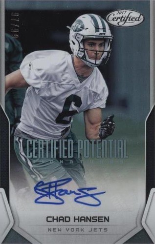 2017 Panini Certified Chad Hansen #CPS-CH