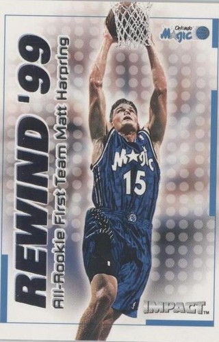 1999-00 Skybox Impact - Matt Harpring #34 RN