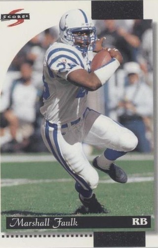 1996 Score Marshall Faulk #5