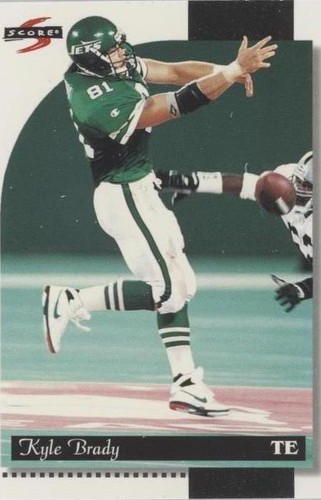 1996 Score Kyle Brady #44