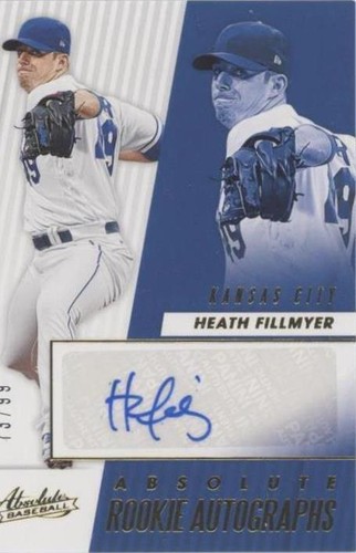 2019 Panini Chronicles - Heath Fillmyer #ARA-HF