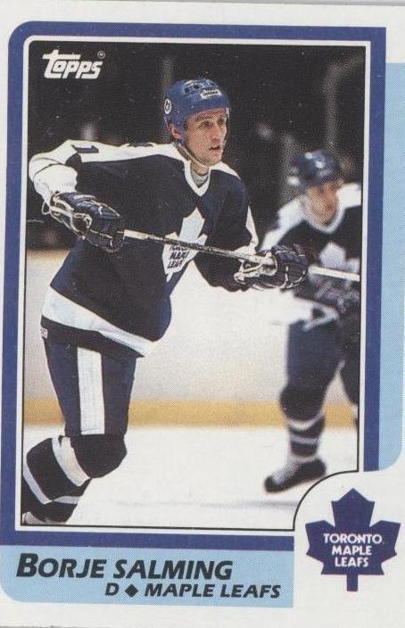 1986-87 Topps - Borje Salming #169