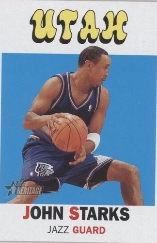 2000-01 Topps Heritage - John Starks #225
