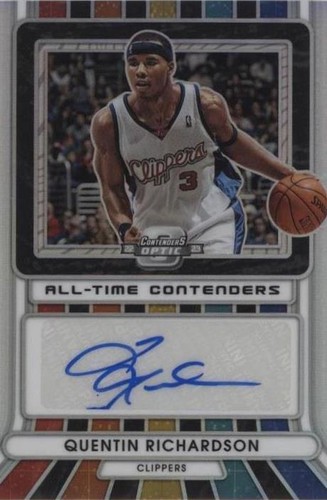 2022-23 Panini Contenders Optic - Quentin Richardson #ATC-QRS