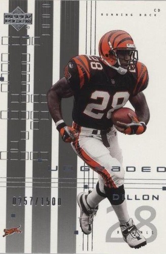 2000 UD Graded Corey Dillon #18