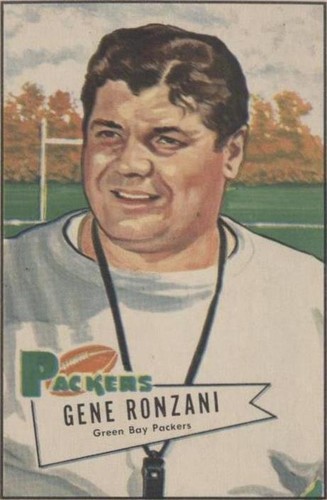 1952 Bowman Gene Ronzani #135