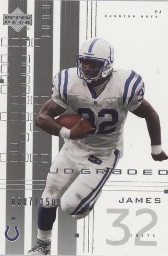 2000 UD Graded Edgerrin James #34
