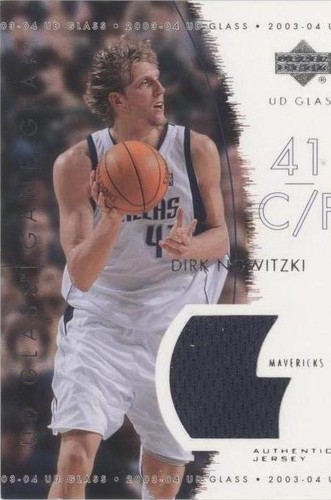 2003-04 UD Glass - Dirk Nowitzki #GG-DN