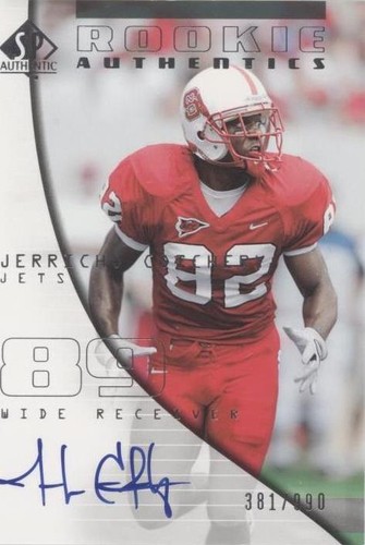 2004 SP Authentic Jerricho Cotchery #176