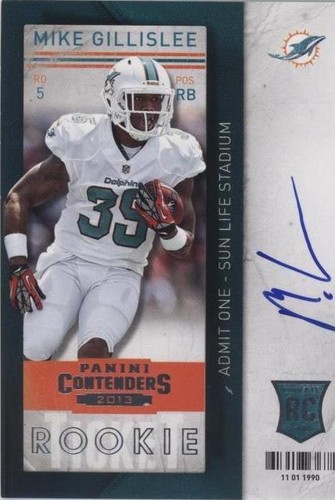2013 Panini Contenders Mike Gillislee #227