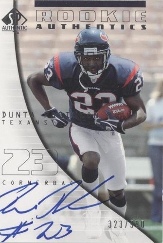 2004 SP Authentic Dunta Robinson #183