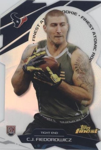 2014 Topps Finest C.J. Fiedorowicz #FAR-CF