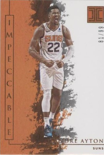 2019-20 Panini Impeccable - Deandre Ayton #11