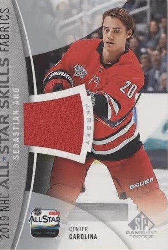 2019-20 Upper Deck SP Game Used - Sebastian Aho #AS-SA