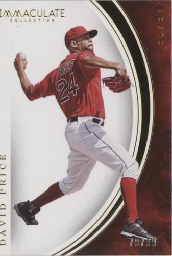 2016 Panini Immaculate Collection - David Price #53