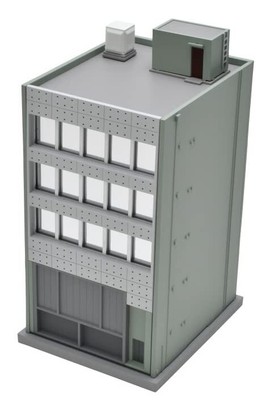 Building Collection Construction Kore 177 Contemporary Building A Diorama Suppli
