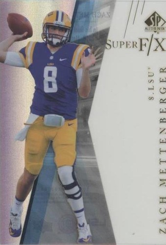 2014 SP Authentic Zach Mettenberger #12