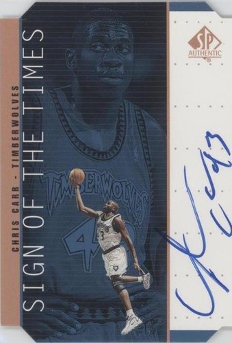 1998-99 SP Authentic - Chris Carr #CC