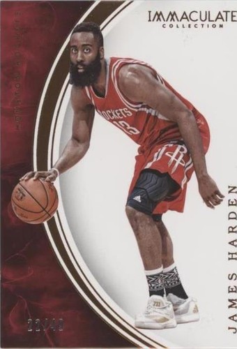 2015-16 Panini Immaculate Collection - James Harden #74