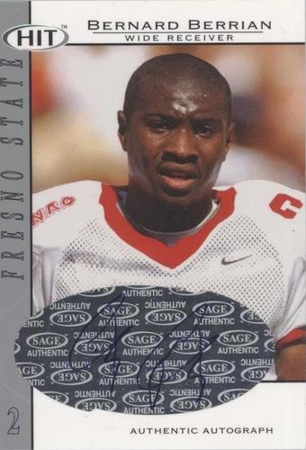 2004 SAGE Hit Bernard Berrian #A2