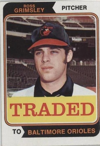 1974 Topps - Ross Grimsley #59T