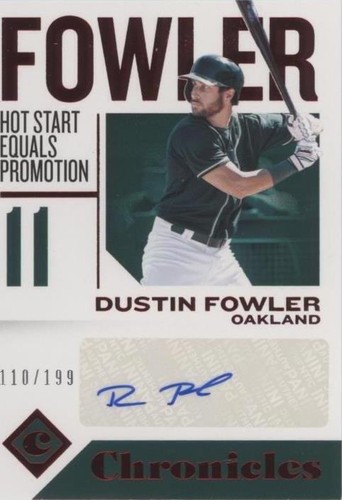 2018 Panini Chronicles - Dustin Fowler #CA-DF