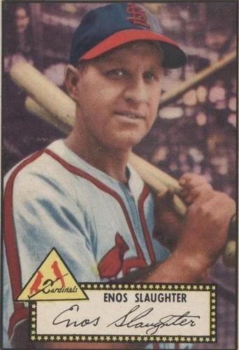 1952 Topps - Enos Slaughter #65