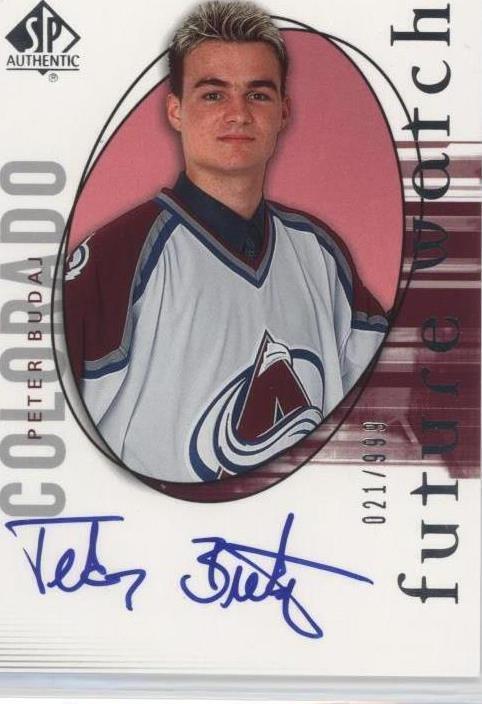 2005-06 SP Authentic - Peter Budaj #150