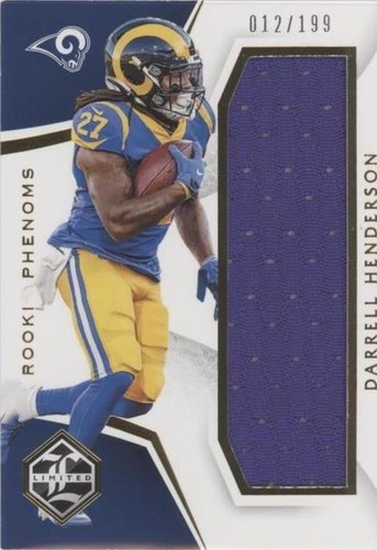 2019 Panini Limited Darrell Henderson #RP-25