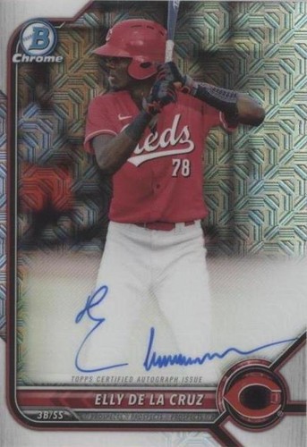 2022 Bowman - Elly De La Cruz #BMA-ED
