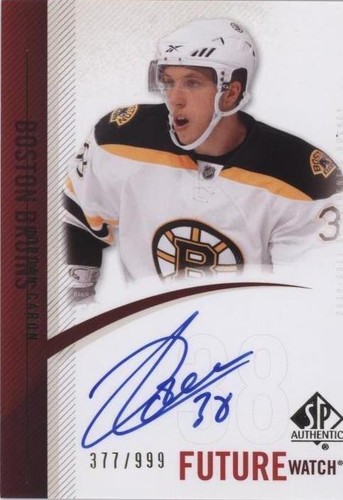 2010-11 SP Authentic - Jordan Caron #304