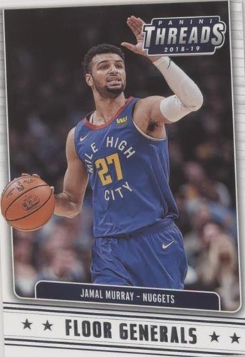 2018-19 Panini Threads - Jamal Murray #9