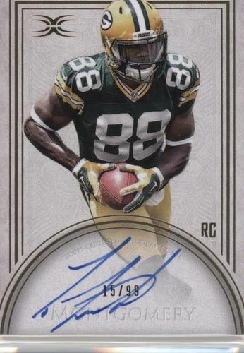 2015 Topps Definitive Collection Ty Montgomery #DRA-TM