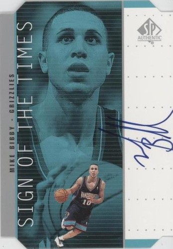 1998-99 SP Authentic - Mike Bibby #MB