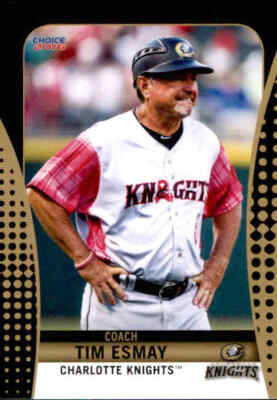 2016 Charlotte Knights Choice #9 Tim Esmay Scottsdale Arizona AZ Baseball Card
