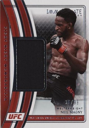 2023 Panini Immaculate Collection UFC - Neil Magny #FN-NMG