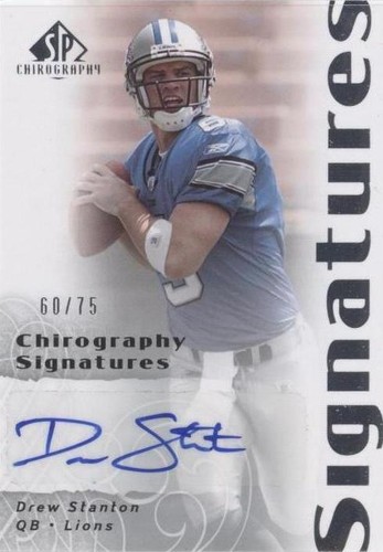 2007 SP Chirography Drew Stanton #CS-DS