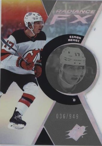 2023-24 SPx - Simon Nemec #RFX-61