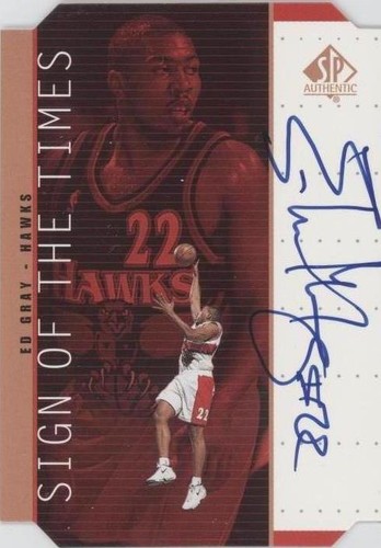 1998-99 SP Authentic - Ed Gray #EG