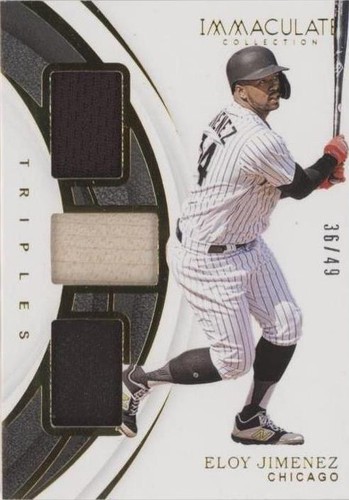 2019 Panini Immaculate Collection - Eloy Jimenez #IT-EJ